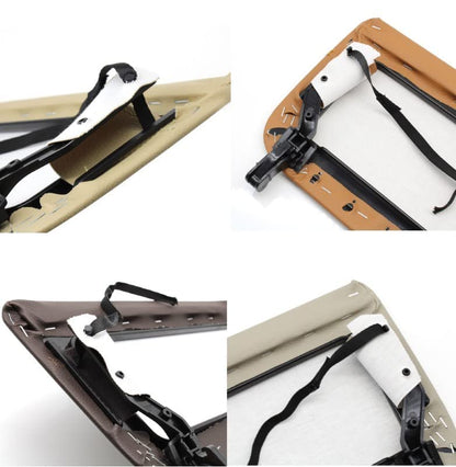 Car Craft 7 Series Seat Storage Pocket Cover Compatible with BMW 7 Series Seat Storage Pocket Cover 5 Series G30 2017-2021 6 Series G32 2017-2021 7 Series G12 2016-2021 Brown -graphql