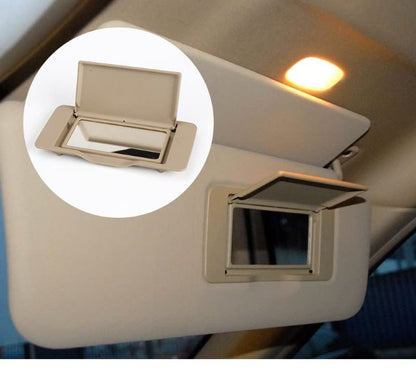 Car Craft C Class Sun Shade Mirror Compatible with Mercedes C Class Sun Shade Mirror C Class W203 2001-2007 Left Beige -graphql