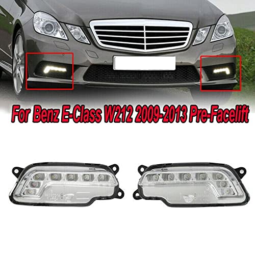 Car Craft Fog Lamp Fog Light Drl Led Drl Compatible With Mercedes E Class W212 2009-2010 Fog Lamp Fog Light Drl Led Drl Left 2128200756