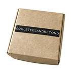 1pc Mens Womens Steel CZ Stud Ear Cuff Ear Clip Non-Piercing Dangling CZ Charm Double Chain Link Earring