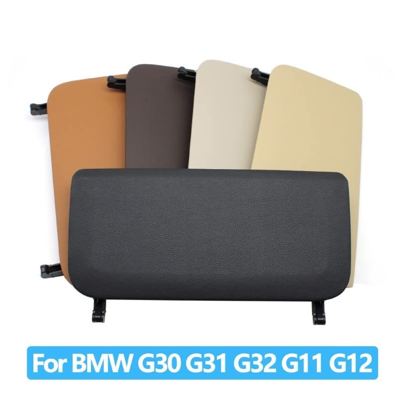 Car Craft 7 Series Seat Storage Pocket Cover Compatible with BMW 7 Series Seat Storage Pocket Cover 5 Series G30 2017-2021 6 Series G32 2017-2021 7 Series G12 2016-2021 Brown