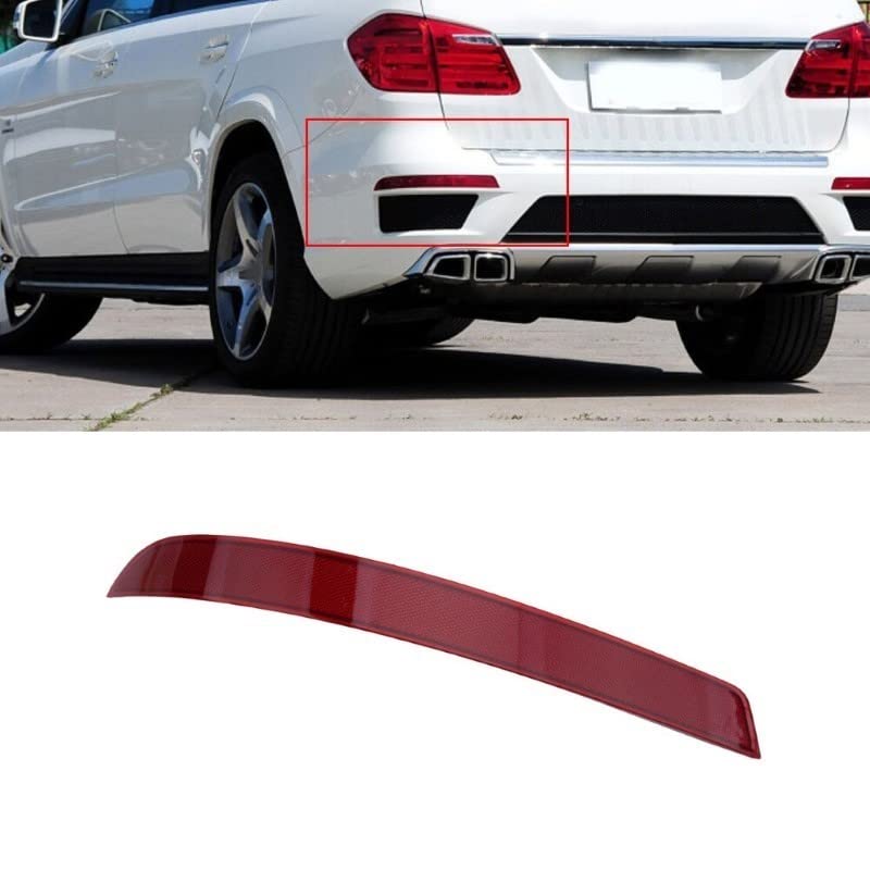 Car Craft Rear Bumper Reflector Compatible With Mercedes Gl W166 2012-2016 Rear Bumper Reflector Left 1668200374