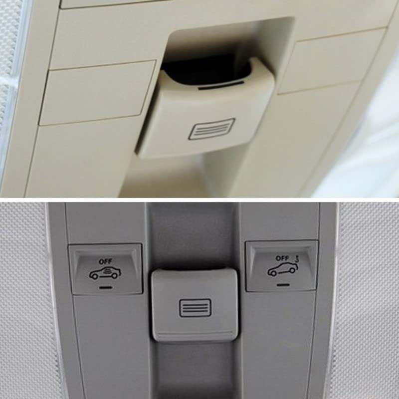 Car Craft C Class Sunroof Button Sunroof Switch Cover Compatible With Mercedes C Class Sunroof Button Sunroof Swith C Class W204 2007-2014 Light Beige