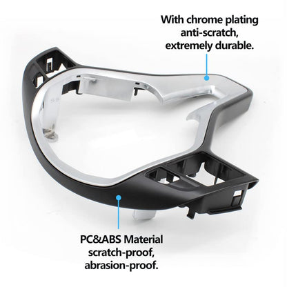 Car Craft C Class Steering Wheel Cover Compatible With Mercedes C Class Steering Wheel Cover A Class W176 B Class W246 C Class W204 2011-2014 E Class W212 2011-2016 Gla W156 Cls W218 Cla W117 Moka Silver -graphql