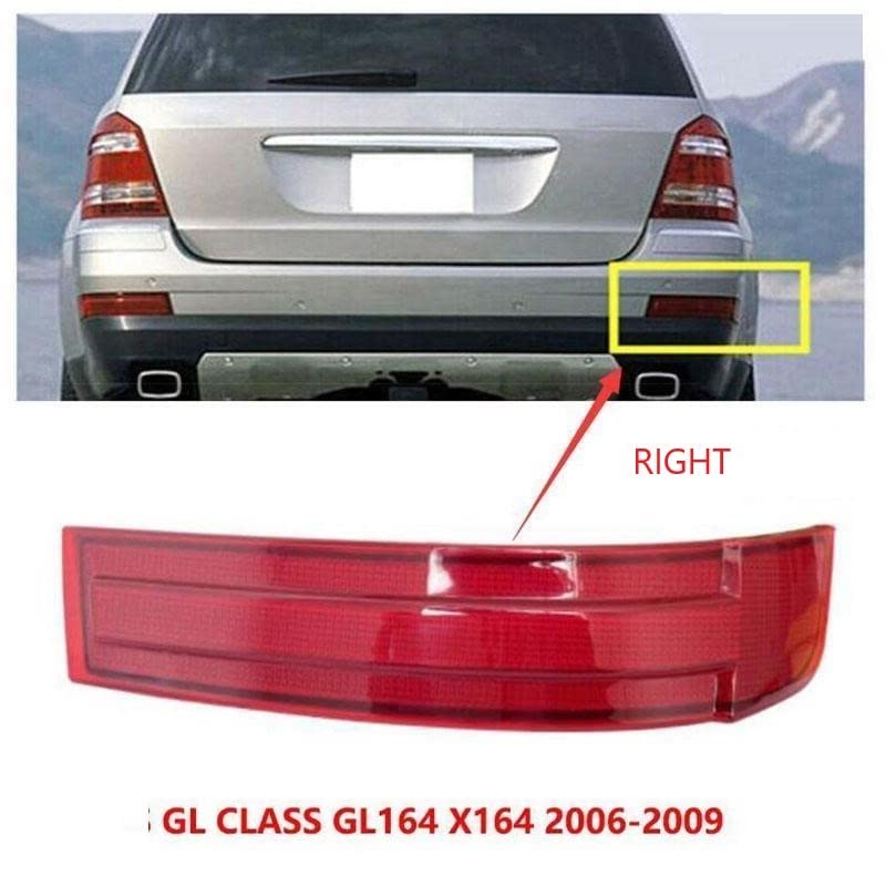 Car Craft Rear Bumper Reflector Compatible With Mercedes Gl W164 2006-2009 Rear Bumper Reflector Right 1648201274