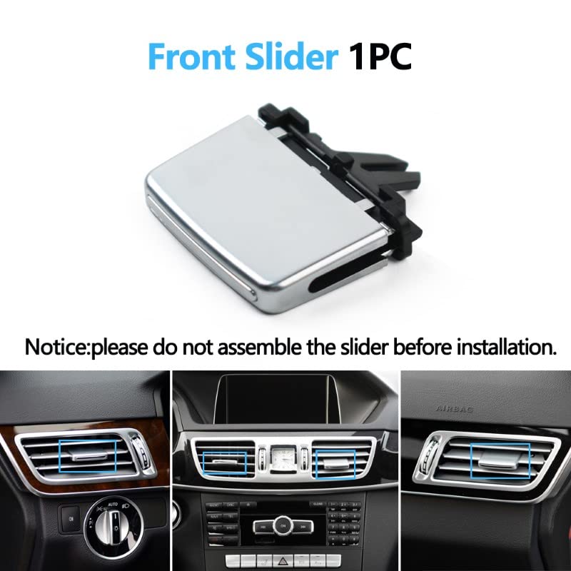 Car Craft E Class Ac Vent Compatible With Mercedes E Class Ac Vent E Class W212 2014-2016 Slider