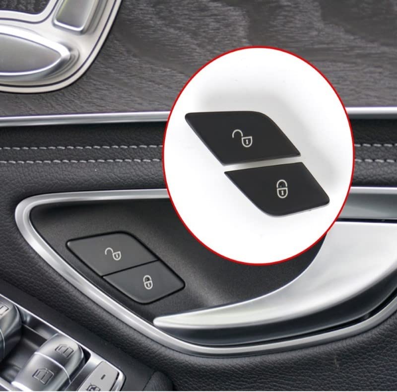 Car Craft C Class Door Lock Door Unlock Button Compatible With Mercedes C Class Door Lock Door Unlock Button C Class W205 2015-2021 Glc Class W253 2015-2021 Black Right