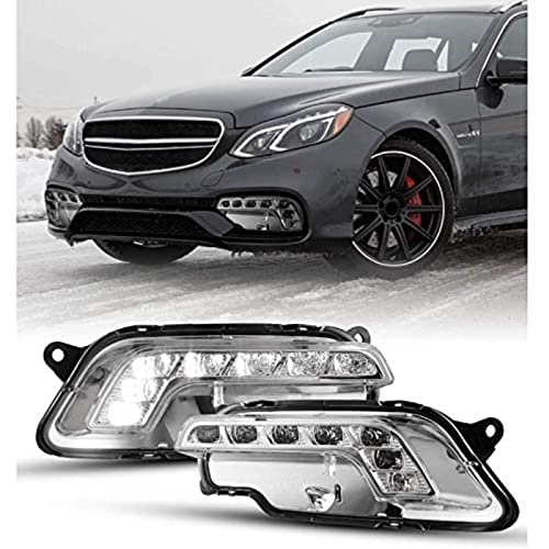 Car Craft Fog Lamp Fog Light Drl Led Drl Compatible With Mercedes E Class W212 2009-2010 Fog Lamp Fog Light Drl Led Drl Left 2128200756