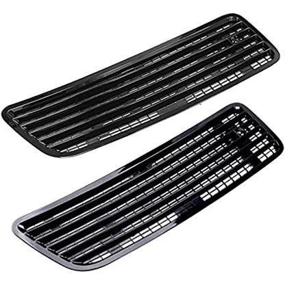 Car Craft Bonnet Hood Grill Vent Compatible With Mercedes S Class W221 2006-2014 Bonnet Hood Grill Vent Set -graphql