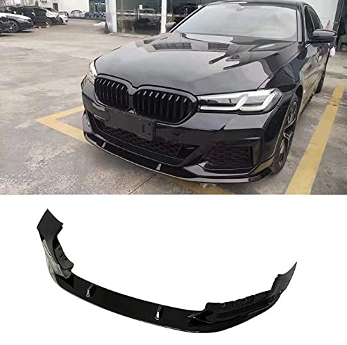 Car Craft 5 Series G30 Front Lip Diffuser Spoiler Compatible With Bmw 5 Series Front Lip Diffuser Spoiler 5 Series G30 2017-2022 Mp Glossy Black G30 Front Lip Gloss Black Mp