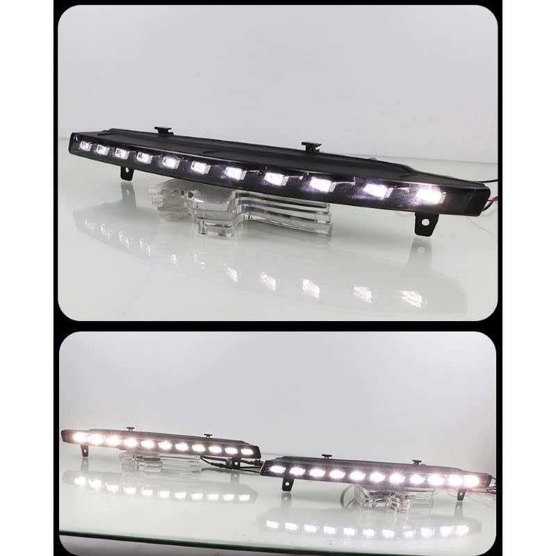 CAR CRAFT Q7 Upgraded Led Matrix Drl Fog Lamp Compatible With Audi Q7 Upgraded Led Matrix Drl Fog Lamp Q7