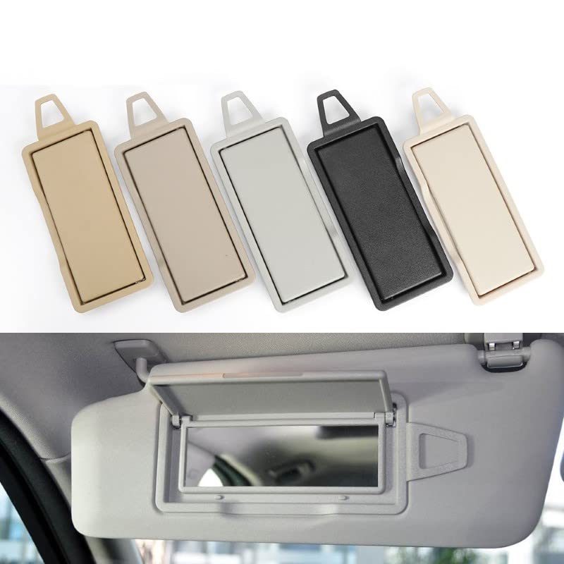 Car Craft C Class Sun Shade Mirror Compatible with Mercedes C Class Sun Shade Mirror C Class W204 2007-2014 Left Beige