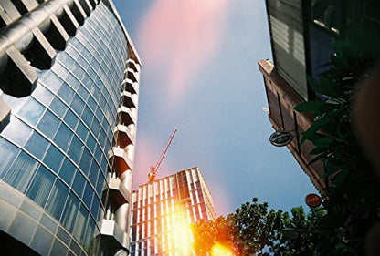 RETO Ultra Wide and Slim 35mm Reusable Daylight Film Camera - 22mm Wide Lens, Focus Free, Light Weight, Easy to Use (Teal) -123