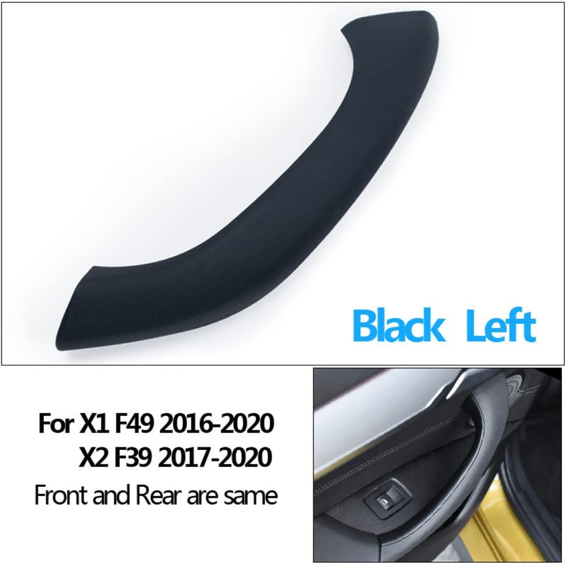 Car Craft X1 Door Handle Compatible with BMW X1 Door Handle X1 F48 2016-2021 Black Front