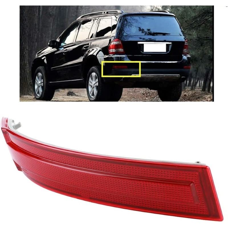 Car Craft Rear Bumper Reflector Compatible With Mercedes Gl W164 2006-2009 Rear Bumper Reflector Left 1648201174