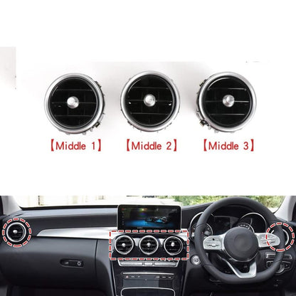 Car Craft C Class Ac Vent Compatible With Mercedes C Class Ac Vent C Class W205 2015-2021 Glc W253 2018-2022 Assembley Middle -graphql