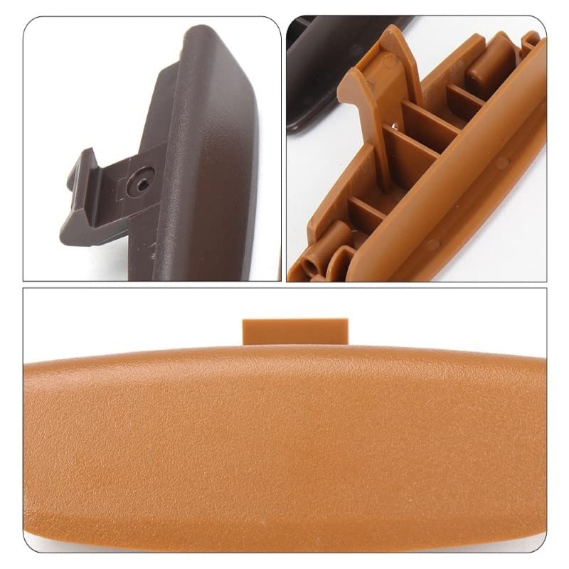 Car Craft 5 Series Glove Box Handle Lock Compatible with BMW 5 Series Glove Box Handle Lock 5 Series G30 2018-2022 Brown