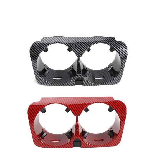 Car Craft C Class Cup Holder Compatible With Mercedes C Class Cup Holder C Class W205 2016-2021 E Class W213 2016-2021 V Class W447 2016-2021 Glc Class W253 2016-2021 Red Carbon Fiber -graphql