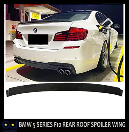 Car Craft 5 Series Spoiler Roof Spoiler Roof Wings Compatible with BMW 5 Series Spoiler Roof Spoiler Roof Wings 5 Series F10 2010-2017 G30 2017-2022 G30 Glossy Black -graphql