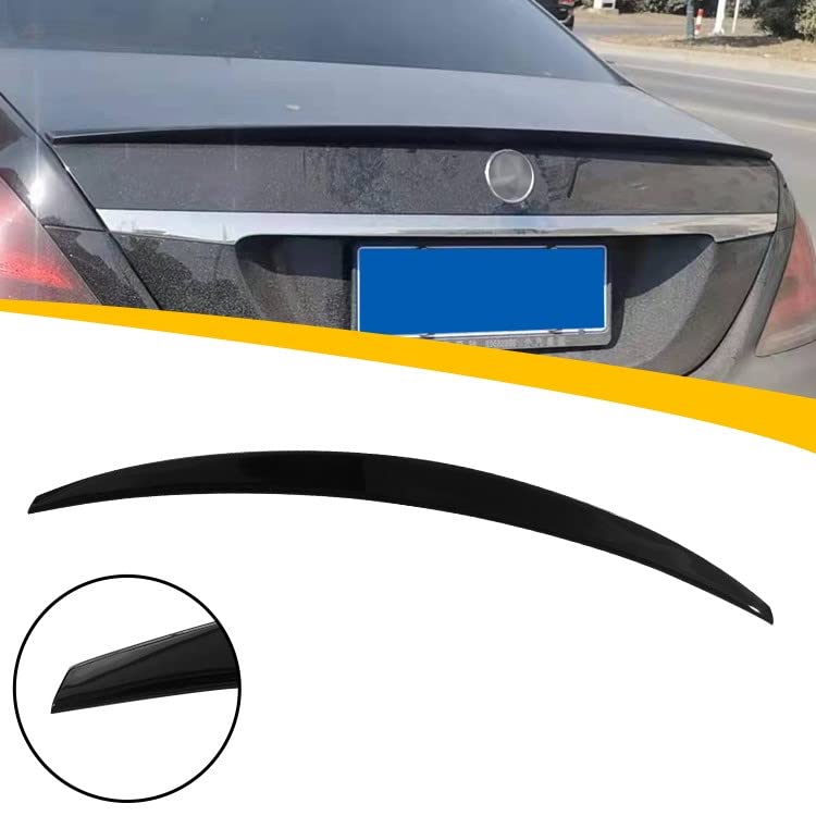 Car Craft S Class Spoiler Trunk Spoiler Compatible with Mercedes S Class Spoiler Trunk Spoiler S Class W222 2014-2021 Glossy Black