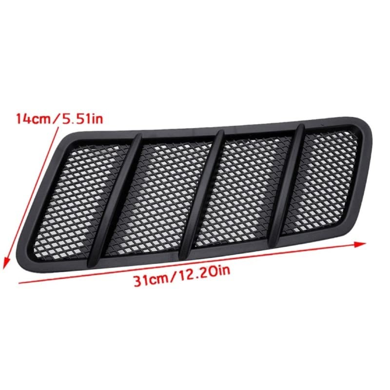 Car Craft Bonnet Hood Grill Vent Compatible With Mercedes Ml W166 2012-2015 Gl W166 2013-2016 Gle W166 2015-2019 Gls W166 2016-2020 Bonnet Hood Grill Vent Left