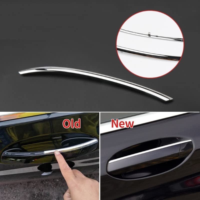 Car Craft 7 Series Door Handle Trim Cover Chrome Compatible With Bmw 7 Series Door Handle Trim Cover Chrome 7 Series G12 2016-2022 Right