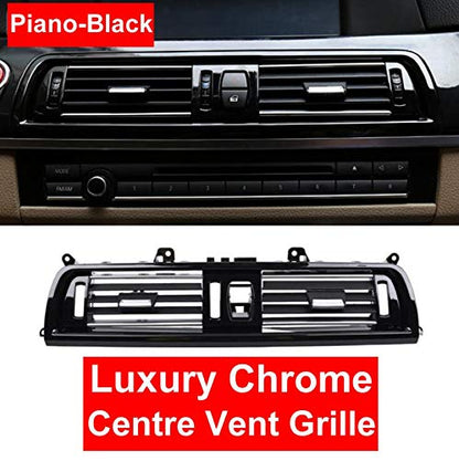 Car Craft 5 Series Ac Vent Compatible With Bmw 5 Series Ac Vent 5 Series F10 2010-2017 6 Series F12 2011-2016 Chrome Centre -graphql