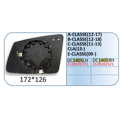 Car Craft A Class Mirror Glass Compatible With Mercedes A Class Mirror Glass C Class W204 2011 A Class W176 B Class W256 2012 Cla W117 E Class W212 Bs Right -graphql