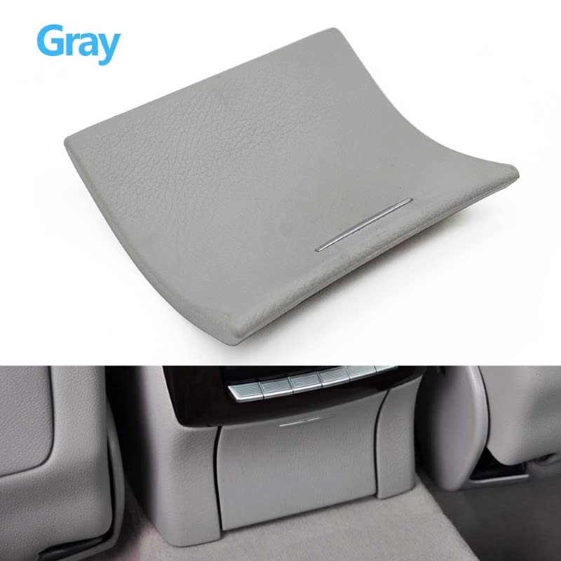 Car Craft S Class Rear Charging Cigarette Socket Cover Compatible With Mercedes S Class Rear Charging Cigarette Socket Cover S Class W221 2006-2014 Gray