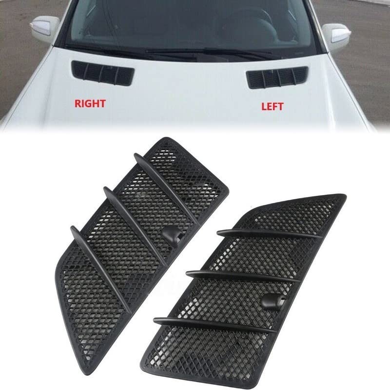 Car Craft Bonnet Hood Grill Vent Compatible With Mercedes Ml W164 2008-2012 Gl W164 2008-2012 Bonnet Hood Grill Vent Right