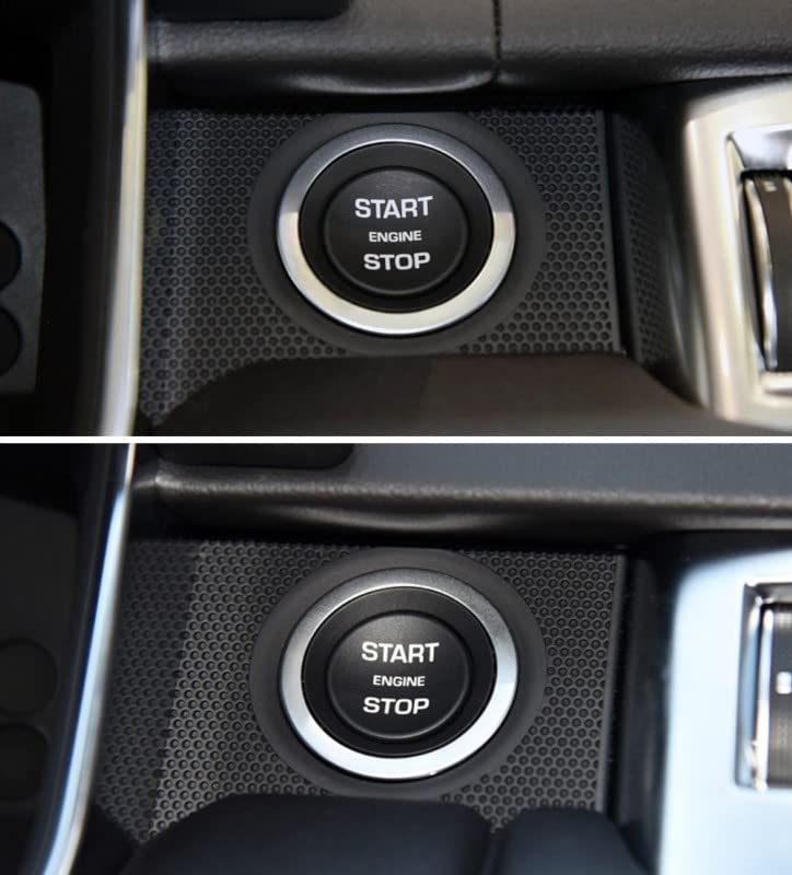 Car Craft Range Rover Discovery 4 Start Stop Button Compatible With Range Rover Discovery 4 Start Stop Button Range Rover Discovery 4 2014-2022 Black