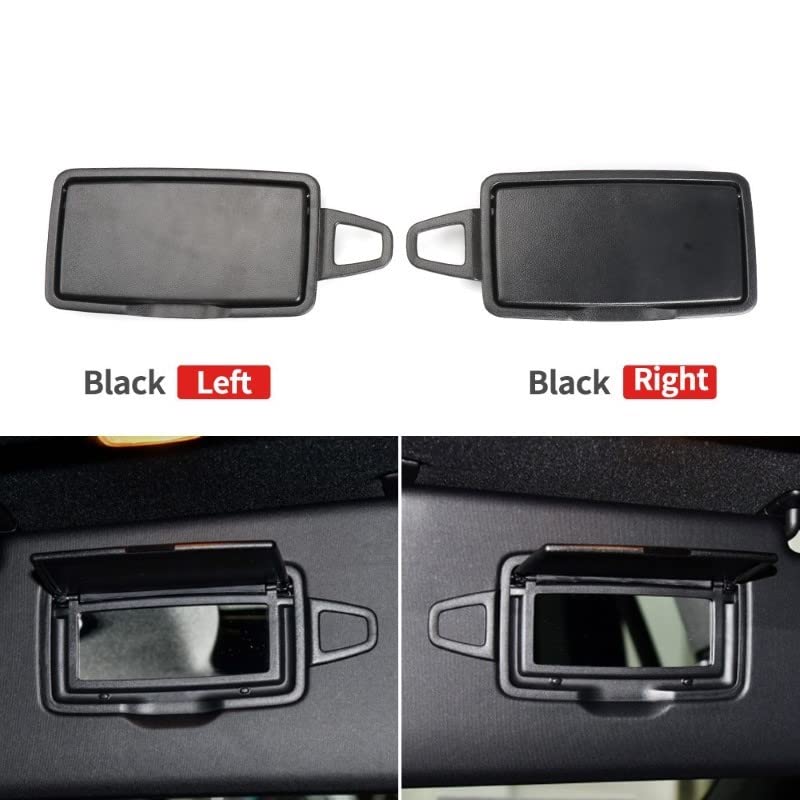 Car Craft Gl Sun Shade Mirror Compatible with Mercedes Gl Sun Shade Mirror Ml W166 2012-2015 Gl W166 2012-2015 Gle 2015-2020 Gls 2015-2020 Right Black