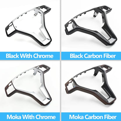 Car Craft A Class Steering Wheel Cover Compatible With Mercedes A Class Steering Wheel Cover A Class W176 B Class W246 C Class W204 2011-2014 E Class W212 2011-2016 Gla W156 Cls W218 Cla W117 Moka Silver -graphql