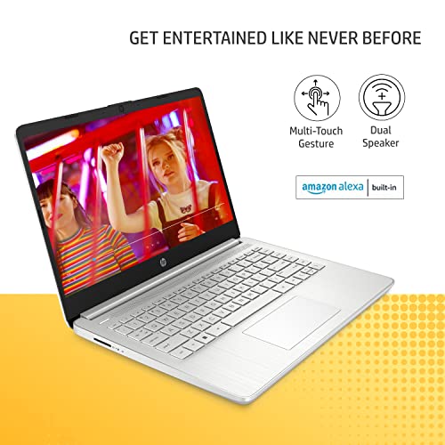 HP 14s, 11th Gen Intel Core i3-1115G4, 8GB RAM/256GB SSD 14-inch(35.6 cm) Micro-Edge, Anti-Glare, FHD Laptop/Alexa Built-in/Win 11/Intel UHD Graphics/Dual Speakers/ MSO 2021/1.41 Kg, 14s-dy2507TU