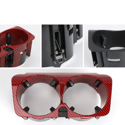 Car Craft C Class Cup Holder Compatible With Mercedes C Class Cup Holder C Class W205 2016-2021 E Class W213 2016-2021 V Class W447 2016-2021 Glc Class W253 2016-2021 Carbon Fiber -graphql