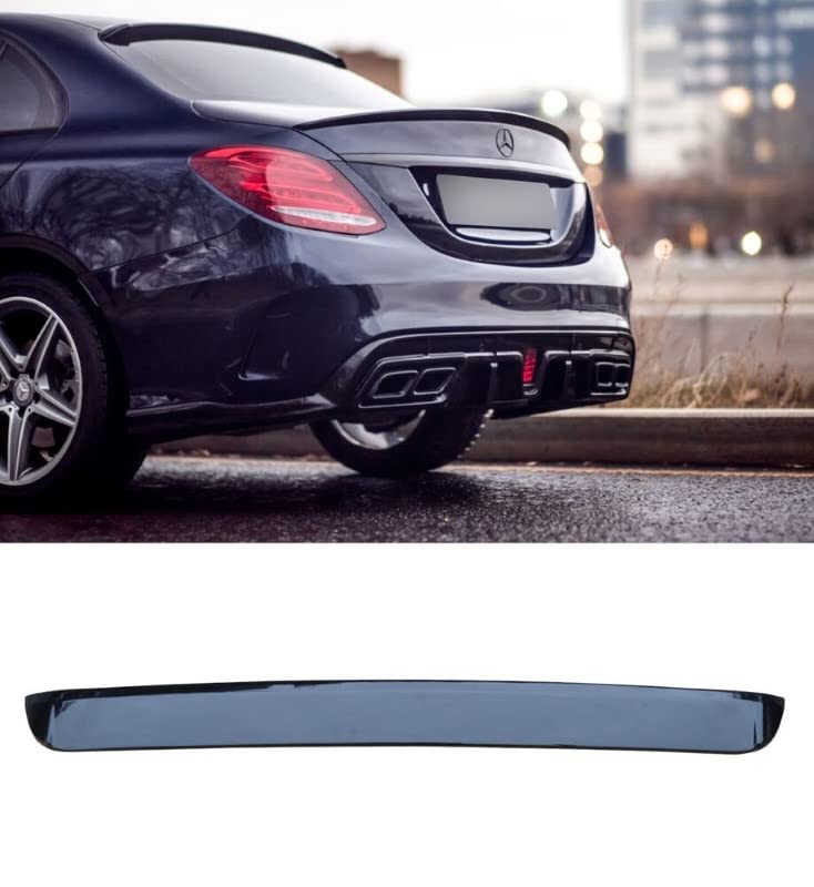 Car Craft E Class Spoiler Roof Spoiler Roof Wings Compatible with Mercedes E Class Spoiler Roof Spoiler Roof Wings E Class W213 2016 Glossy Black