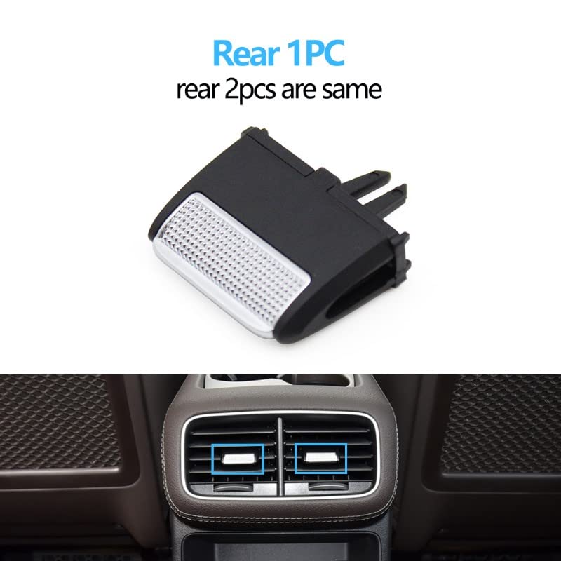 Car Craft Gle Ac Vent Slider Clip Compatible With Mercedes Gle Ac Vent Slider Clip Gle W167 2020 Gls W167 2020 Rear