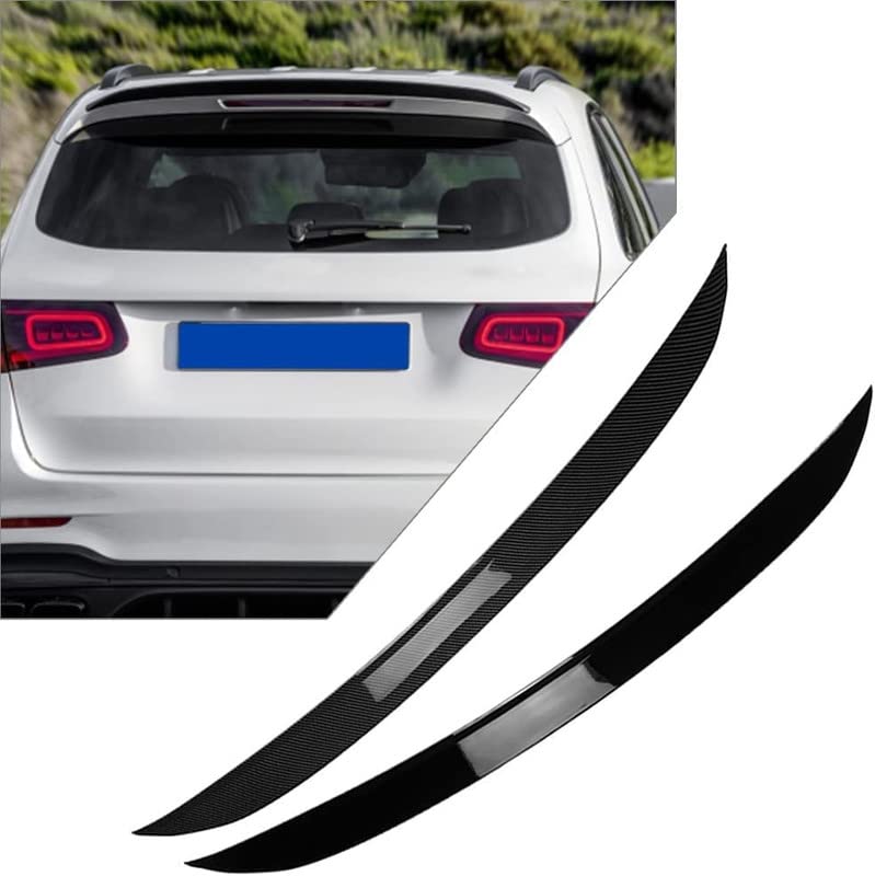 Car Craft Glc Spoiler Roof Spoiler Roof Wings Compatible with Mercedes Glc Spoiler Roof Spoiler Roof Wings Glc X253 2020 Amg Glossy Black