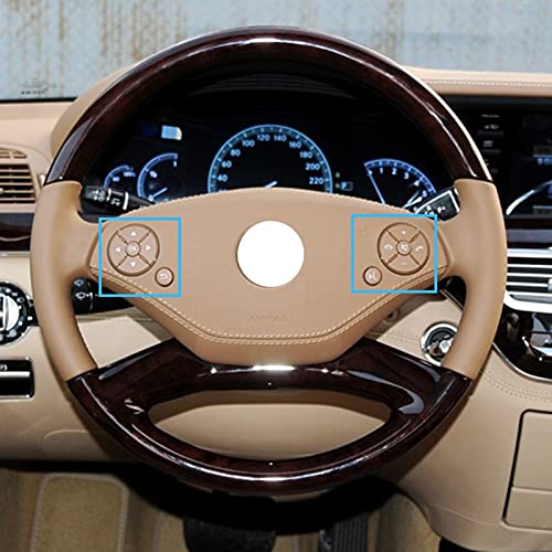 Car Craft S Class Steering Wheel Button Compatible With Mercedes S Class Steering Wheel Button S Class W221 2010-2013 Beige Lci