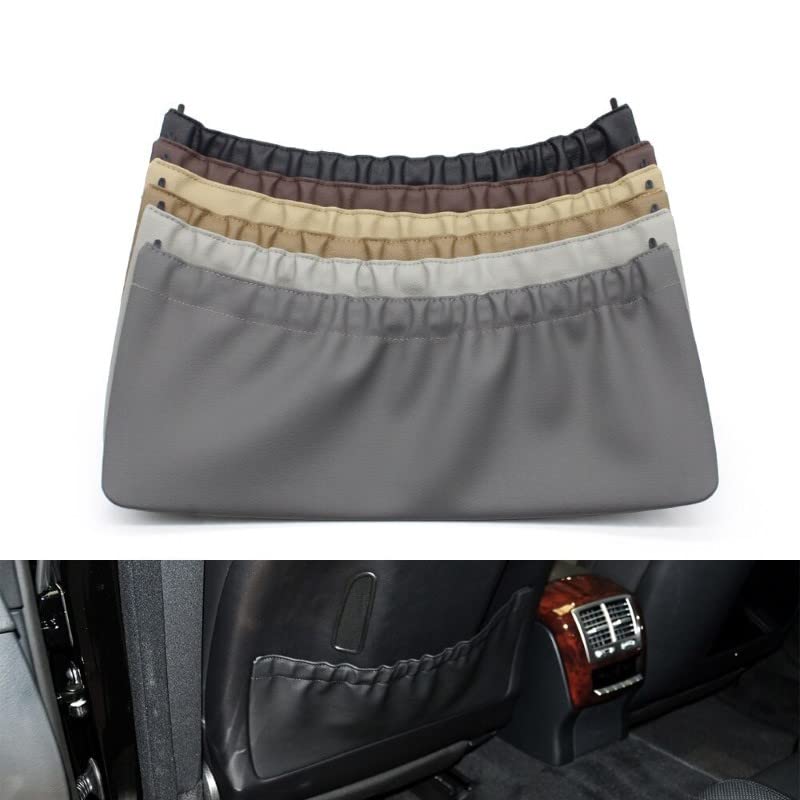 Car Craft S Class Seat Storage Pocket Compatible with Mercedes S Class Seat Storage Pocket S Class W221 2007-2014 Beige