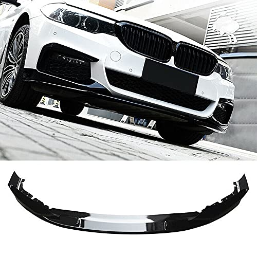 Car Craft 5 Series G30 Front Lip Diffuser Spoiler Compatible With Bmw 5 Series Front Lip Diffuser Spoiler 5 Series G30 2017-2022 Mp Glossy Black G30 Front Lip Gloss Black Mp