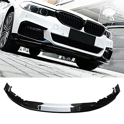 Car Craft 5 Series G30 Front Lip Diffuser Spoiler Compatible With Bmw 5 Series Front Lip Diffuser Spoiler 5 Series G30 2017-2022 Mp Glossy Black G30 Front Lip Gloss Black Mp -graphql