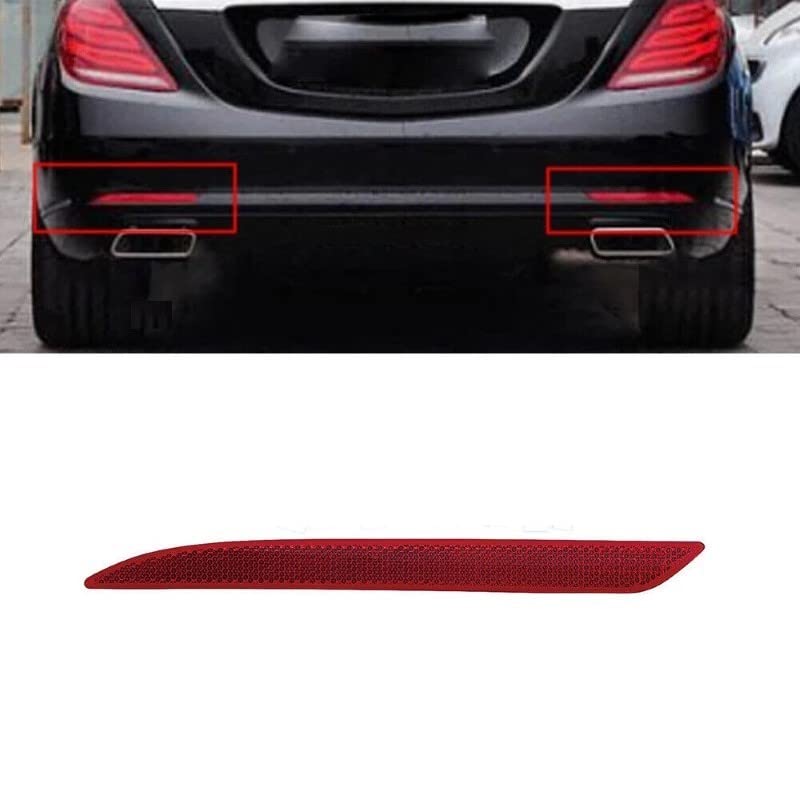 Car Craft Rear Bumper Reflector Compatible With Mercedes S Class W222 2014-2020,gle W166 2016-2020 Rear Bumper Reflector Left 2228200774