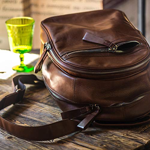ASHWOOD - Zip Backpack Rucksack - Oily Hunter Leather - Kingsbury Collection - 1663 - Tablet Compartment test  6758621282393 6758621282393 bolt