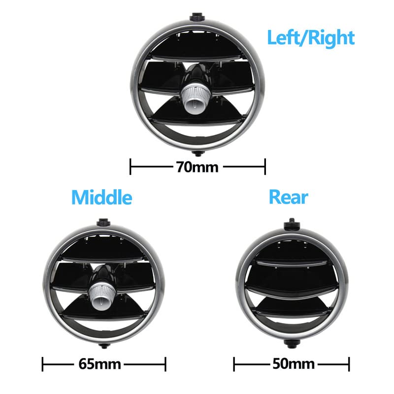 Car Craft C Class Ac Vent Centre Compatible With Mercedes C Class Ac Vent Centre C Class W205 2015 2021 Right