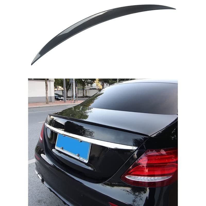 Car Craft E Class Spoiler Trunk Spoiler Compatible with Mercedes E Class Spoiler Trunk Spoiler E Class W2013 2016 Amg Glossy Black