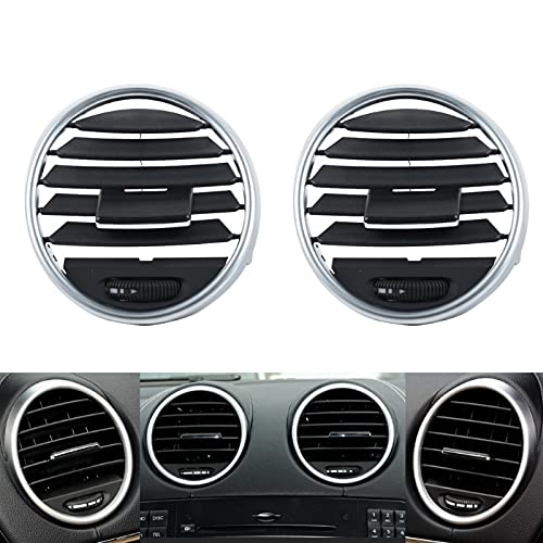 Car Craft Ml Ac Vent Compatible With Mercedes Ml Ac Vent Ml W164 2005-2012 Gl W164 2005-2011 Black Centre