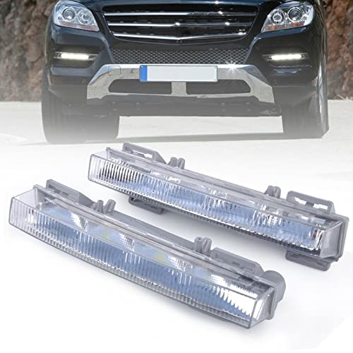 Car Craft Fog Lamp Fog Light Drl Led Drl Compatible With Mercedes Ml W166 2012-2018 Gl W166 2012-2018 Gle W166 2016-2019 Gls W166 2016-2020 Fog Lamp Fog Light Drl Led Drl Left 2049065401