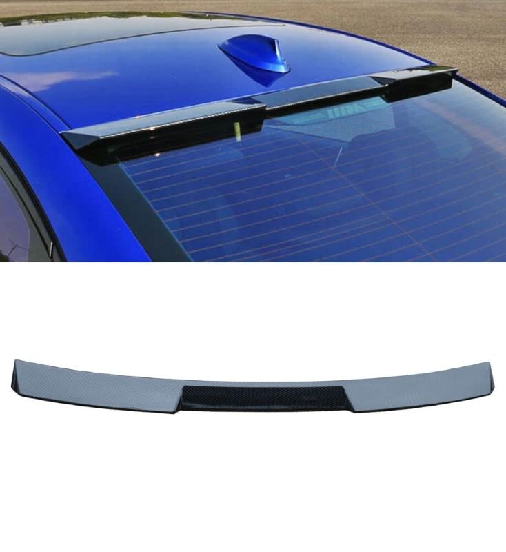 Car Craft 3 Series Spoiler Roof Spoiler Roof Wings Compatible with BMW 3 Series Spoiler Roof Spoiler Roof Wings 3 Series G20 2019 Glossy Black AR-BMW-023