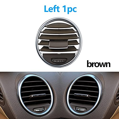 Car Craft Ml Ac Vent Compatible With Mercedes Ml Ac Vent Ml W164 2005-2012 Gl W164 2005-2011 Brown Left